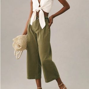 Maeve Remi Wide-leg Crop Pant